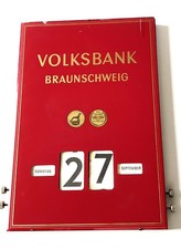 Drehkalender / Volksbank