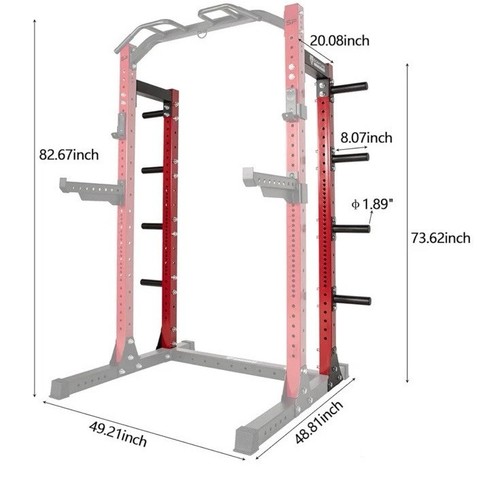 Signature fitness half rack - signature,