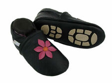 Liya's Babyschuhe Hausschuhe Lederpuschen Kindergartenschuhe - #694 Pinkblume