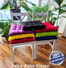 Sitzkissen PREMIUM  7cm Dicke Stuhlkissen Kissen Stuhl Sitzpolster Dekokissen