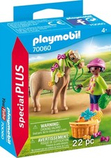 PLAYMOBIL® special PLUS  70060   Mädchen mit Pony, NEU & OVP - DHL-Paketversand