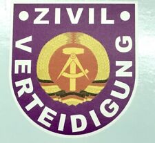 Zivilverteidigung Abziehbild