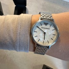 Damen Armbanduhr Silber Emporio Armani AR11112