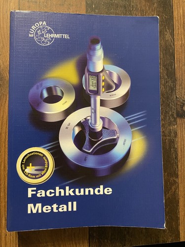 Fachkunde metall von josef - von,
