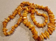 Echte BERNSTEINKETTE MIT 74