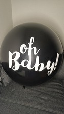 1x Qualatex 36" "Oh Baby" Riesenluftballon Ballon Looner Globos