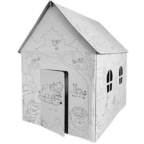 Malhaus spielhaus papphaus - spielhaus,