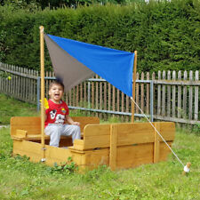 VABIONO® Sandkasten mit Deckel Sitzbank