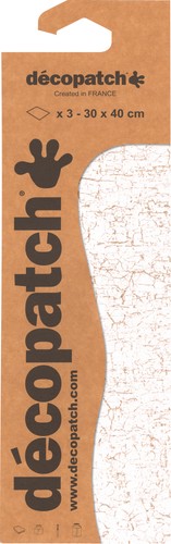 Décopatch papier krakelee - décopatch,