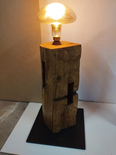Altholz lampe fachwerk - altholz, lampe,