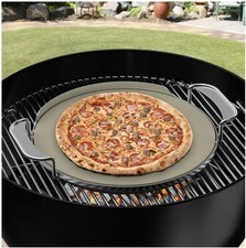 BBQ Pizza Stone 13” w/
