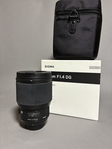 Sigma 85mm art für - 1,4, dg