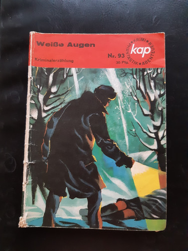 Kap ddr krimiheft 93 - kap, nr.