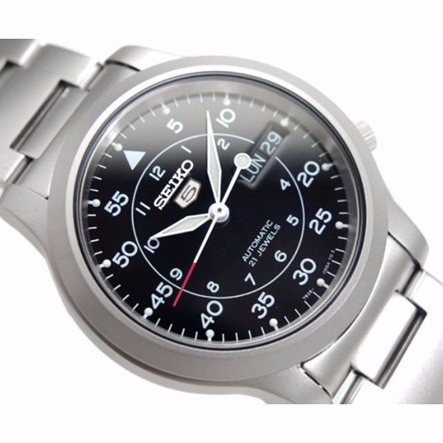 Seiko series military black - series, 5