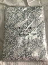 Laura Ashley Bettwäsche Jungfernhaar Seaspray Einzel-Bettwäscheset neu mit Etikett