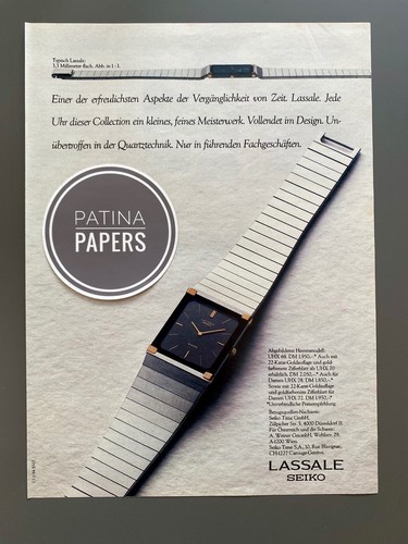 1984 seiko lassale - 1984, design