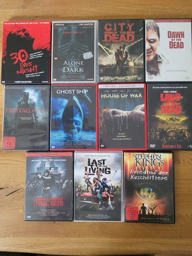 Dvd horrorfilm paket 11 - dvd,
