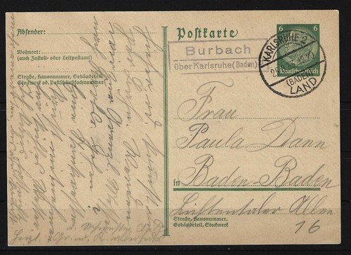 Deutsches reich ganzsache - deutsches,