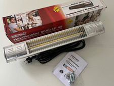 Heizstrahler HeizMeister 2000 IP 65 Professionell Alu Infralogic 2000 Watt