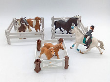 Kleines schleich zaun pferde - -,