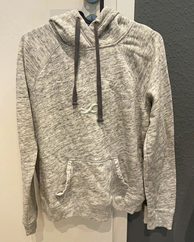 Hollister damen hoodie grau - s,