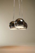 Hängeleuchte Trias chrom