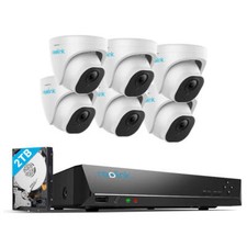 Reolink 5MP Überwachungskamera Set 8CH 2TB HDD NVR D500 Kamera Videoüberwachung