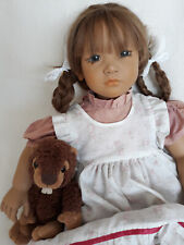 Annette Himstedt Künstlerpuppe Puppe Neblina 65 cm signiert Top Zustand