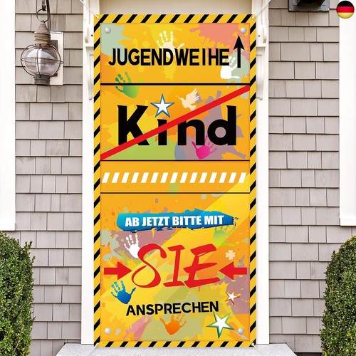 Dpkow jugendweihe banner deko - jugendweihe,