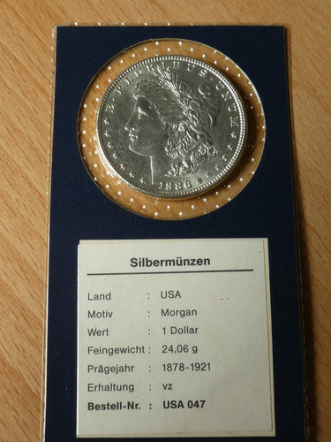 Usa dollar 1886 morgan - ,, ,
