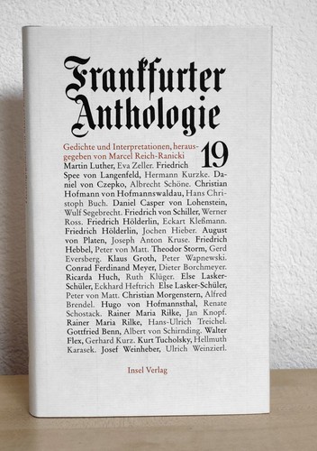 Buch frankfurter anthologie - buch:,