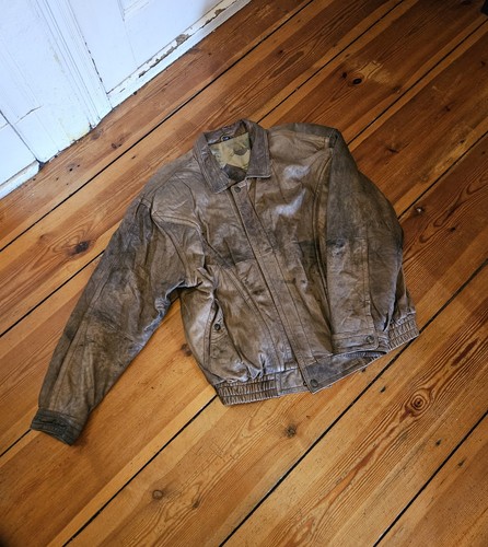 Bomber lederjacken vintage - bomber,