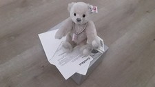 Steiff Bär Teddybär LOVE Swarovski rosa Herz  18 cm 006494 Weihnachten KFS