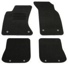 Fußmatten Set für Audi A4 B5 1999-2001 Limo Avant Autoteppiche mit 100% Passform