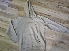 Boohoo Man Hoodie Kapuzenpullover Gr. S Herren Grau/beige