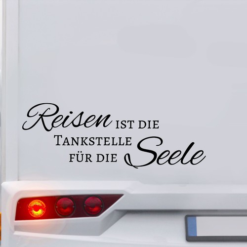 Spruch aufkleber reisen - spruch,