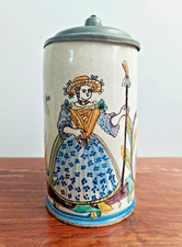 Walzenkrug Krug Humpen Fayence