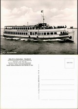 Fahrgastschiff  Schiff MS DEUTSCHLAND (Reederei Schreiber Bremen) 1960