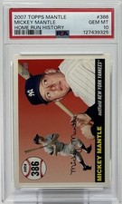 Mickey Mantle PSA 10 -2007