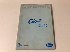 Vespa Ersatzteilekatalog Ciao C7/9 original 03/1968 36-seitig schön selten !
