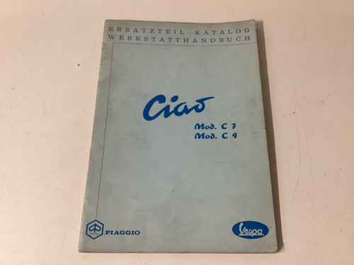 Vespa ersatzteilekatalog ciao - vespa,