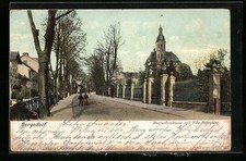 Hamburg-Bergedorf, Ansichtskarte, Wentorferstrasse, Villa Hohentann 1905 
