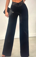 Shein, Leggins, schwarz, Gr. S,  mit Cross Bund, Neu !