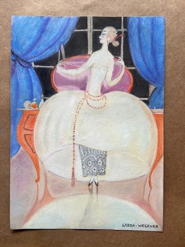 Gerda wegener zeichnung - wegener,