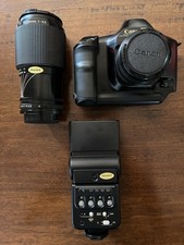 Canon T90 + Canon Speedlite