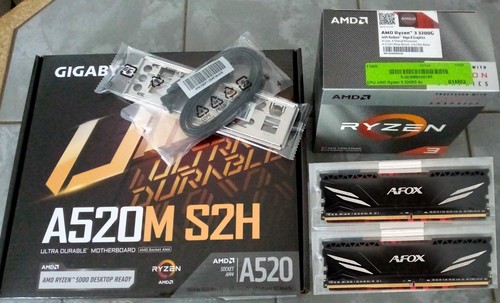 Bundle amd ryzen 3200g - amd, 4x