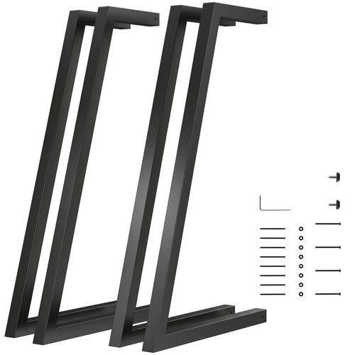 Tischbeine quadratrohr design - tischbeine, quadratrohr-design