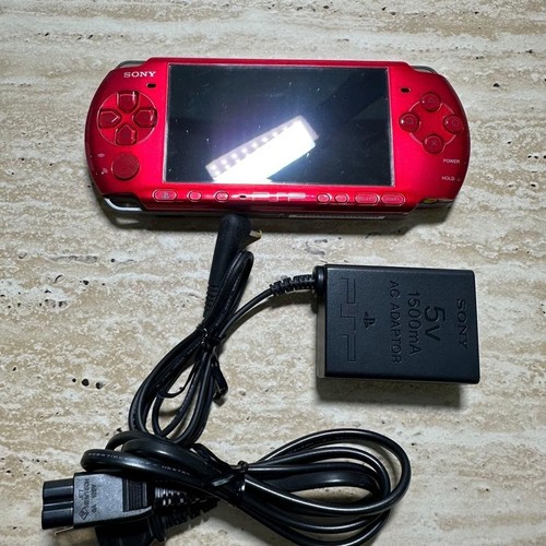 Sony psp 3000 radiant red - 3000,