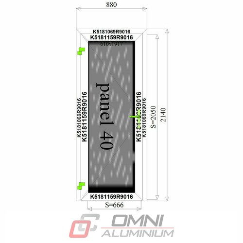 Eingangstür aluminiumtür - eingangstür,