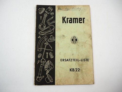 Kramer kb22 schlepper - kramer,